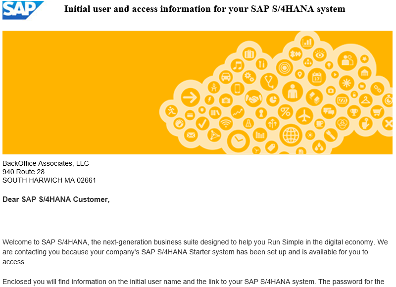 SAP S/4HANA Cloud – System Setup
