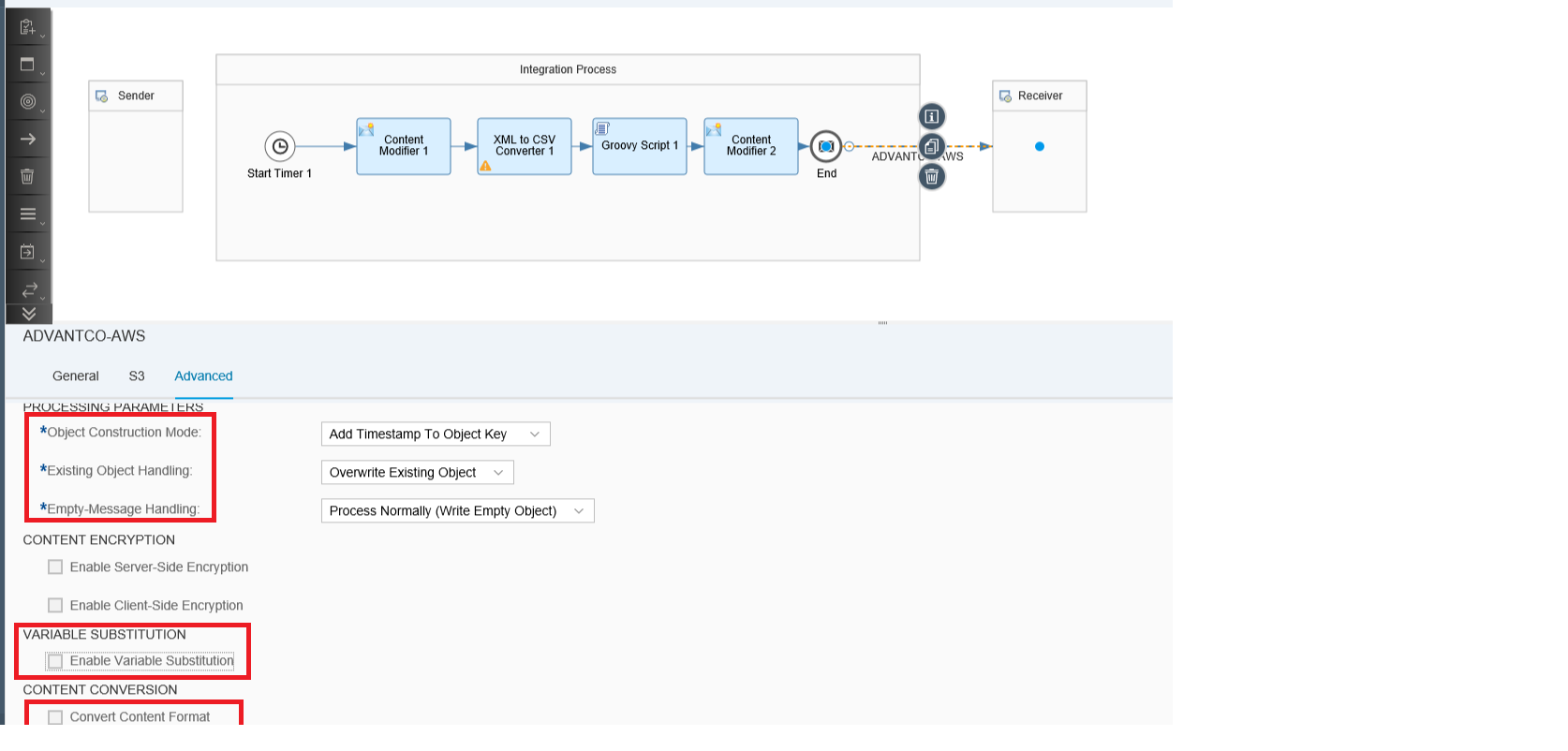 Advantco Adapter-Amazon S3 Integration made simple with SAP CPI