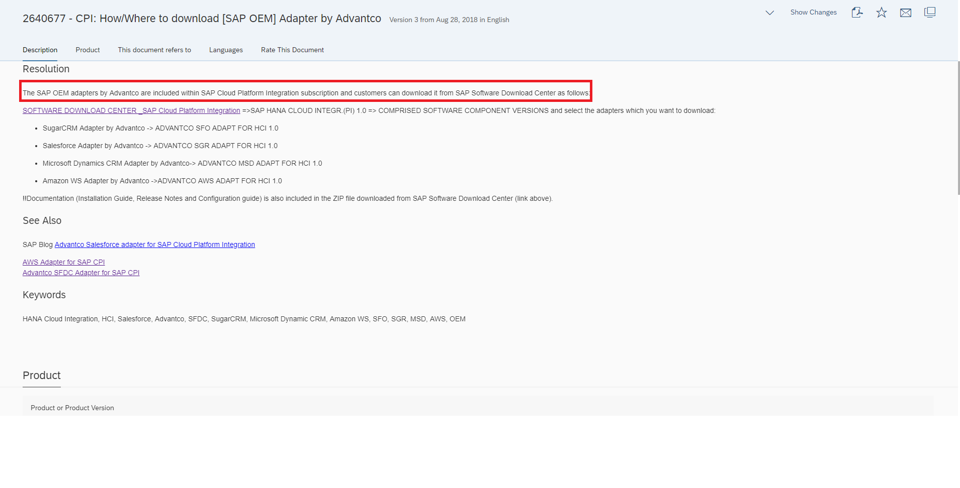 Advantco Adapter-Amazon S3 Integration made simple with SAP CPI