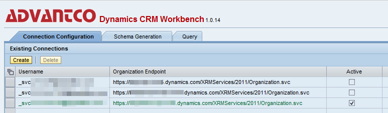 Integrating with Dynamics CRM using Advantco’s DYNCRM adapter