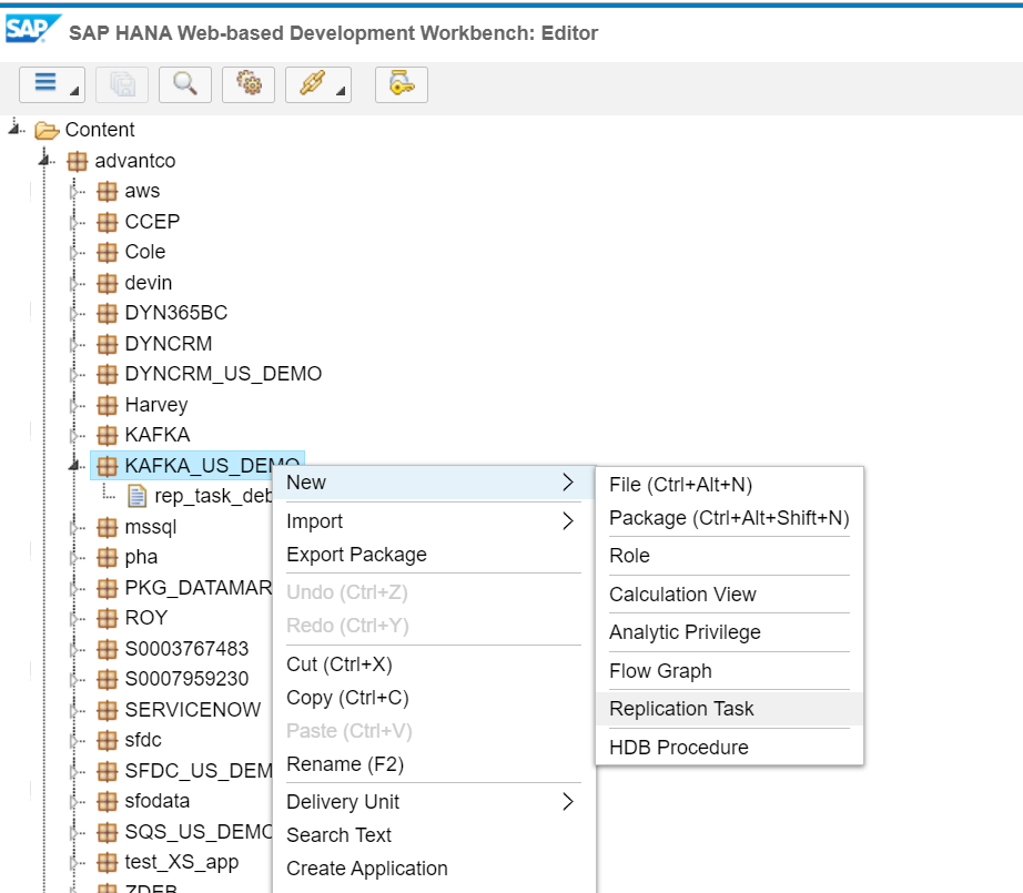 Advantco KAFKA adapter for SAP HANA Smart Data Integration (SDI)