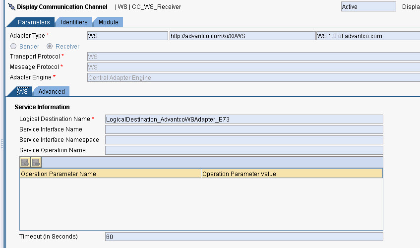 Web Services Adapter for SAP Process Orchestration